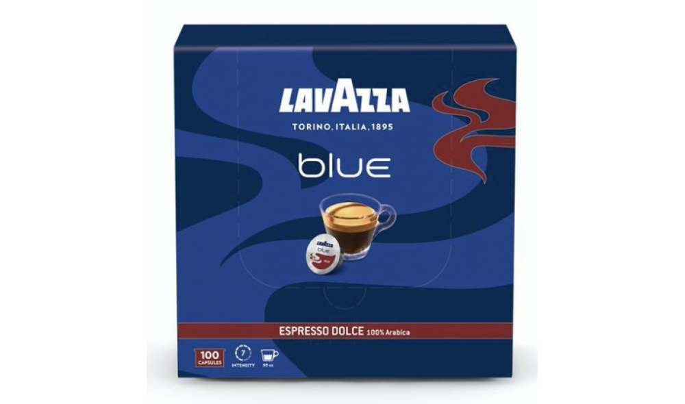 Boutique Lion - Lavazza 100 Capsules BLUE CREMA-DOLCE 100% ARABICA